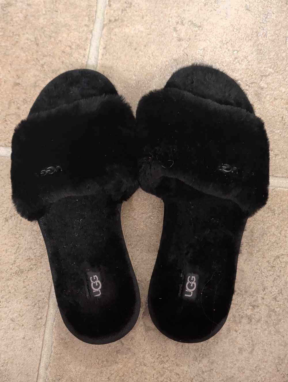 Ugg Cozette Black Slippers